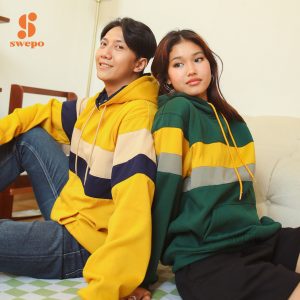 Hoodie Jumper Stripe Unisex